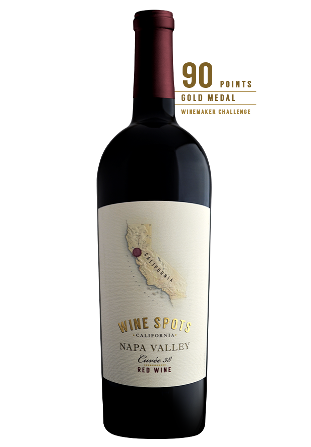 Wine Spots Napa Valley Cuvee 38 Red Wine