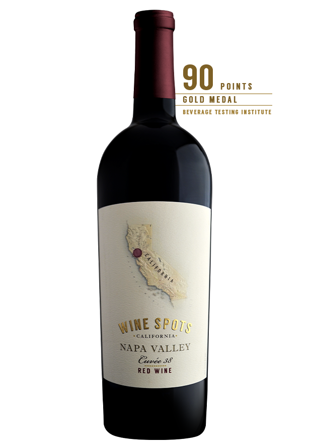 Wine Spots Napa Valley Cuvee 38 Red Wine