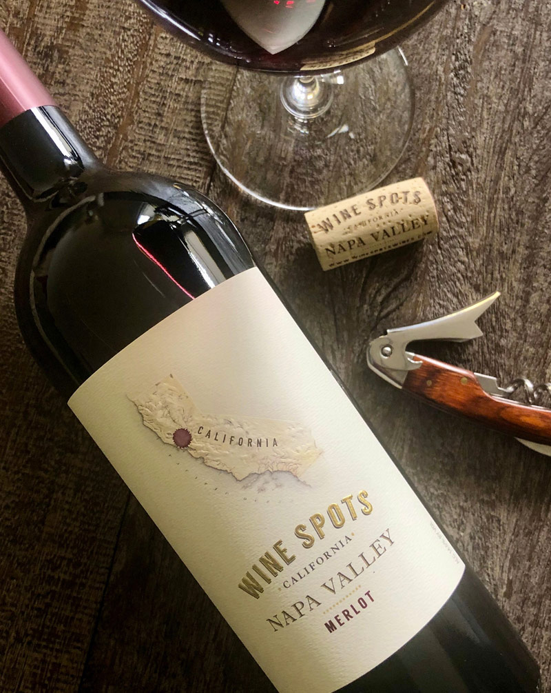 Wine Spots Napa Valley Merlot