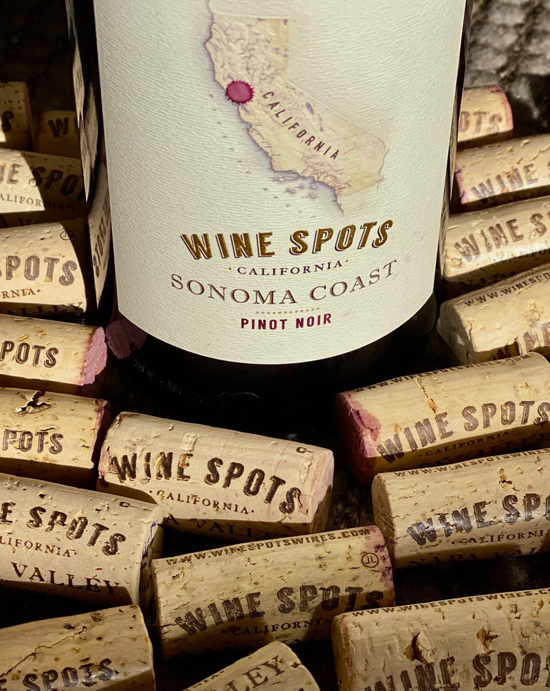 Wine Spots Sonoma Coast Pinot noir