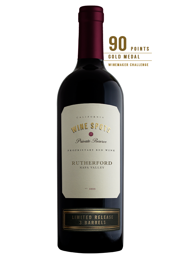 Wine Spots Private Reserve Rutherford Red Wine