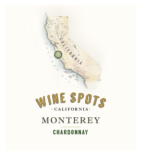 Wine Spots Monterey Chardonnay - label thumb