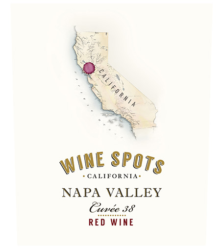 Wine Spots Napa Valley Cuvee 38 Red Wine - label thumb