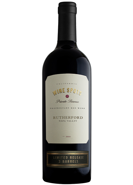 Wine Spots Private Reserve Rutherford Red Wine - Bottle thumb